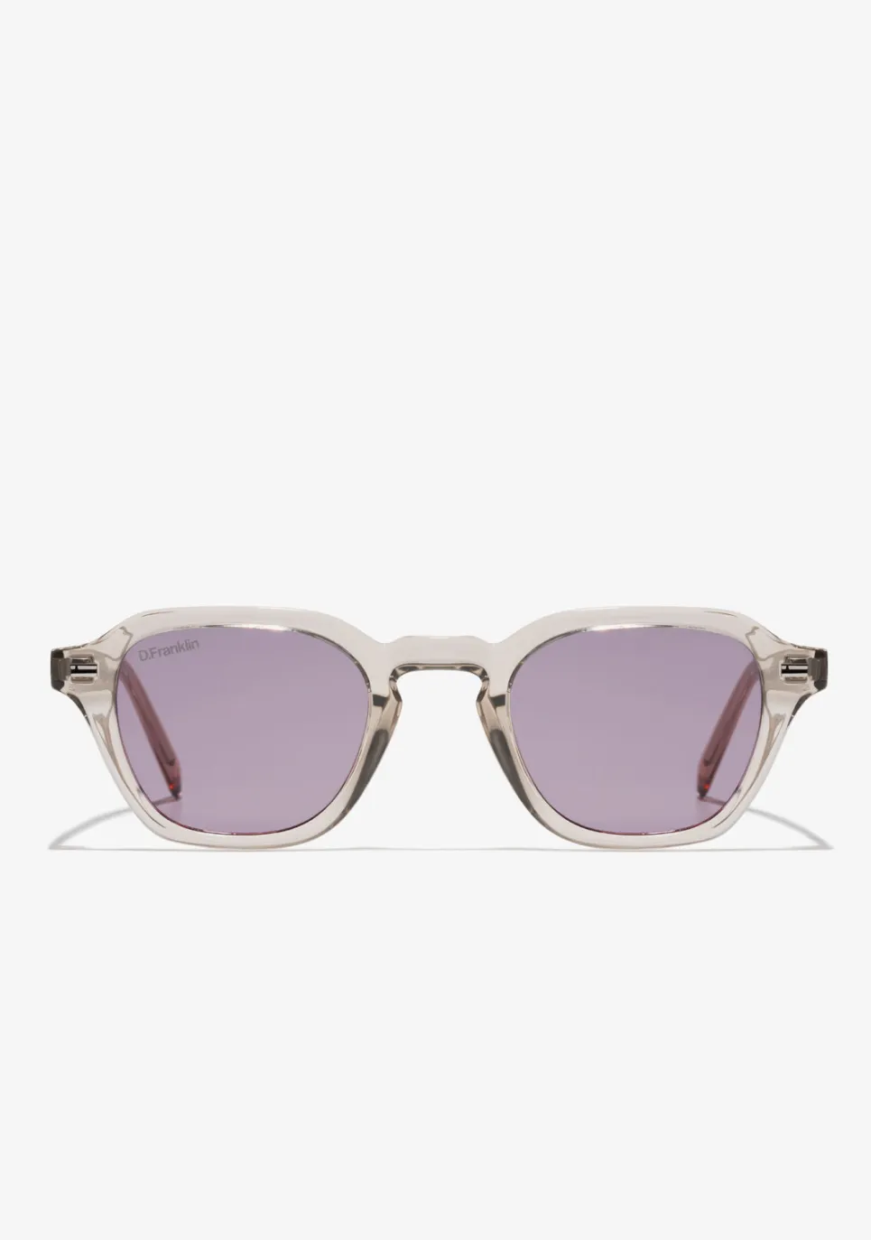 D.Franklin Ultra Light S Square Trans / Photochromic Lavender|Damen Polarisierte Sonnenbrillen|Polarisierte Sonnenbrillen