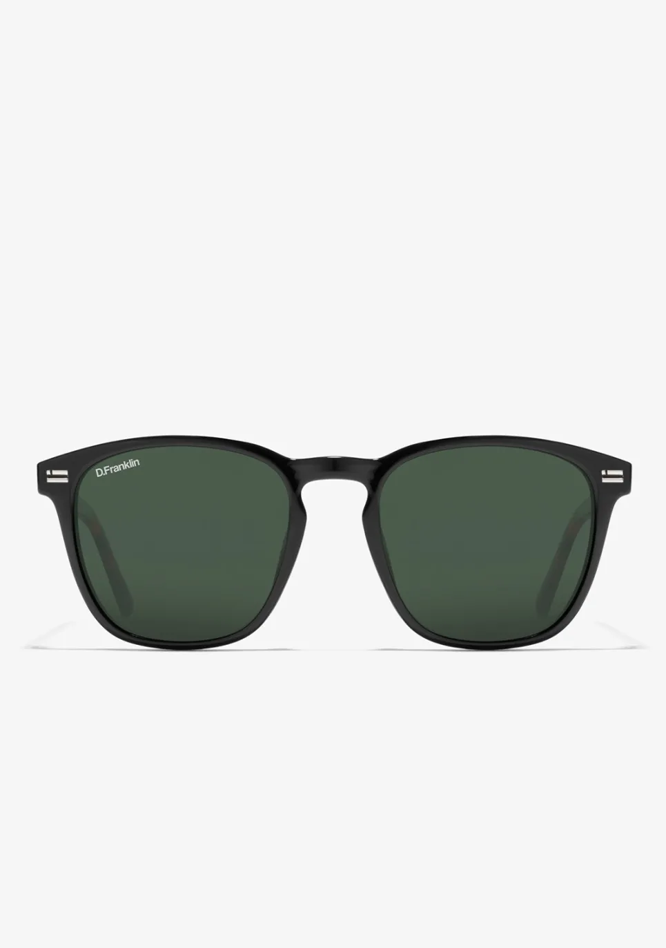 D.Franklin Ultra Light SQ High Black / G15|Damen Eckige Sonnenbrillen|Polarisierte Sonnenbrillen