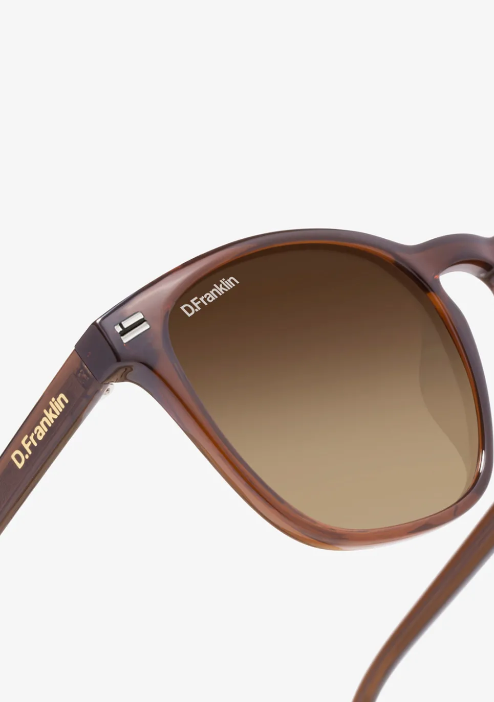 D.Franklin Ultra Light SQ High Brown / Grad Brown|Damen Eckige Sonnenbrillen|Polarisierte Sonnenbrillen