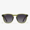 D.Franklin Ultra Light SQ High Crystal Green / Smoke|Damen Eckige Sonnenbrillen|Polarisierte Sonnenbrillen