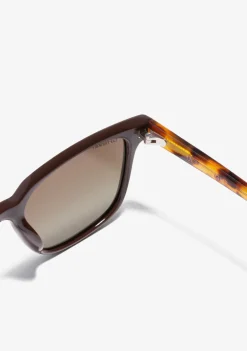 D.Franklin Ultra Light SQ Low Brown / Grad Brown|Damen Eckige Sonnenbrillen|Polarisierte Sonnenbrillen