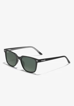 D.Franklin Ultra Light SQ Low Matte Black / G15|Damen Eckige Sonnenbrillen|Polarisierte Sonnenbrillen