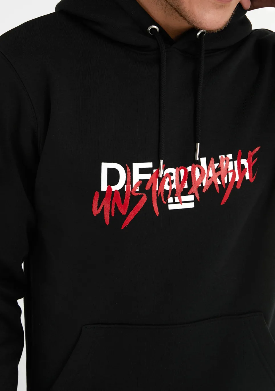 D.Franklin Unstoppable Hoodie Black|Herren Sweatshirts