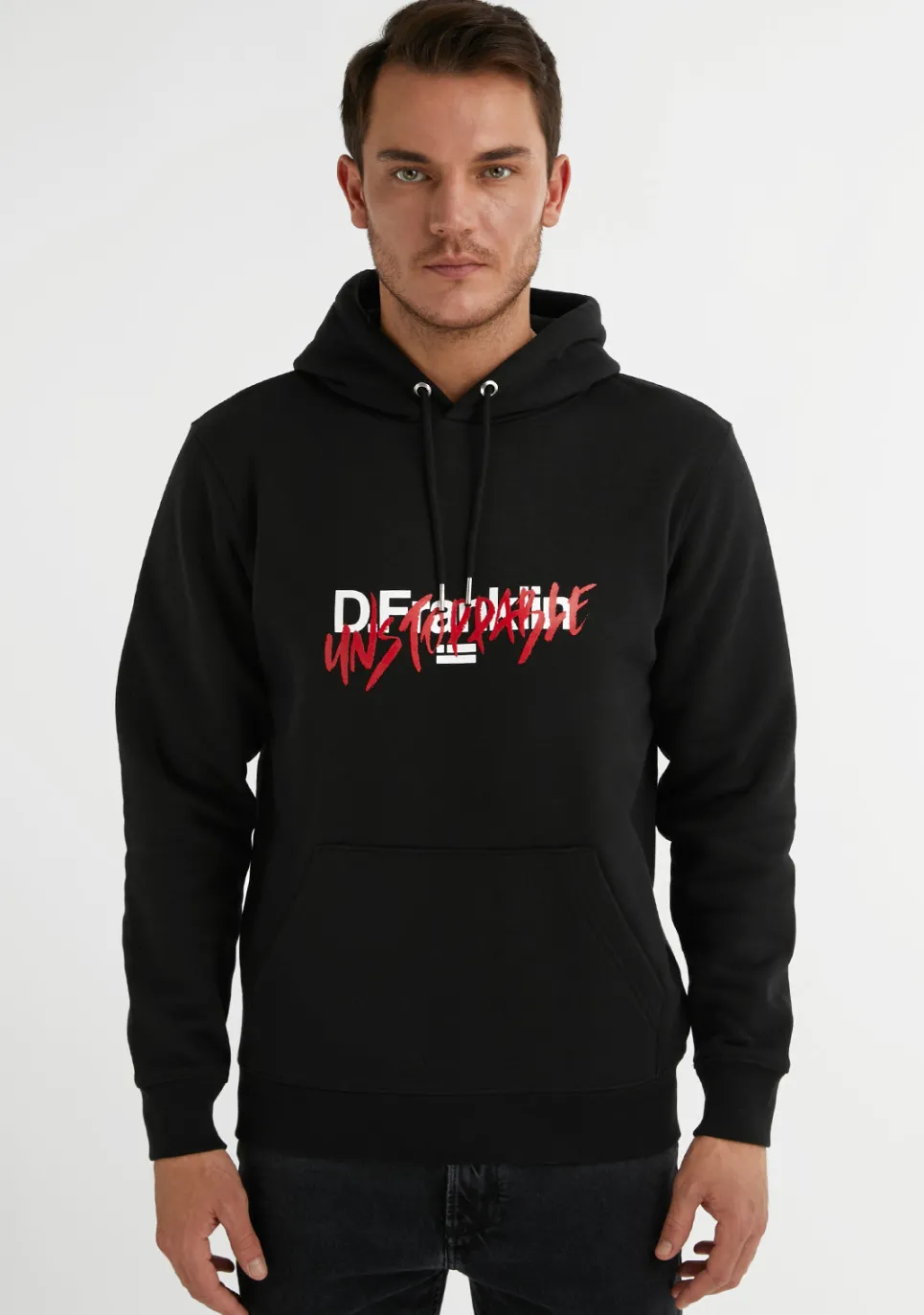 D.Franklin Unstoppable Hoodie Black|Herren Sweatshirts