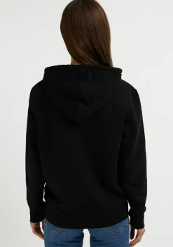 D.Franklin Varsity Hoodie Black / White|Damen Sweatshirts|Sweatshirts