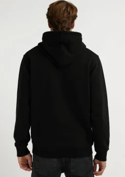 D.Franklin Varsity Hoodie Black / White|Damen Sweatshirts|Sweatshirts