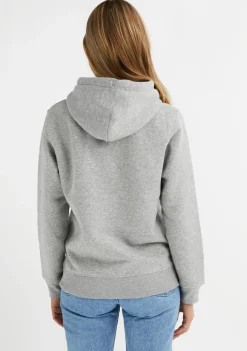 D.Franklin Varsity Hoodie Grey / Black|Damen Sweatshirts|Sweatshirts