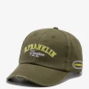 D.Franklin Varsity Washed Cap Army Green|Damen Kappen|Kappen