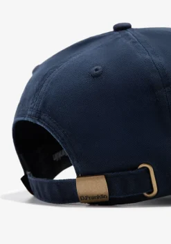 D.Franklin Varsity Washed Cap Navy|Damen Kappen|Kappen