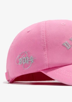 D.Franklin Varsity Washed Cap Pink|Damen Kappen|Kappen