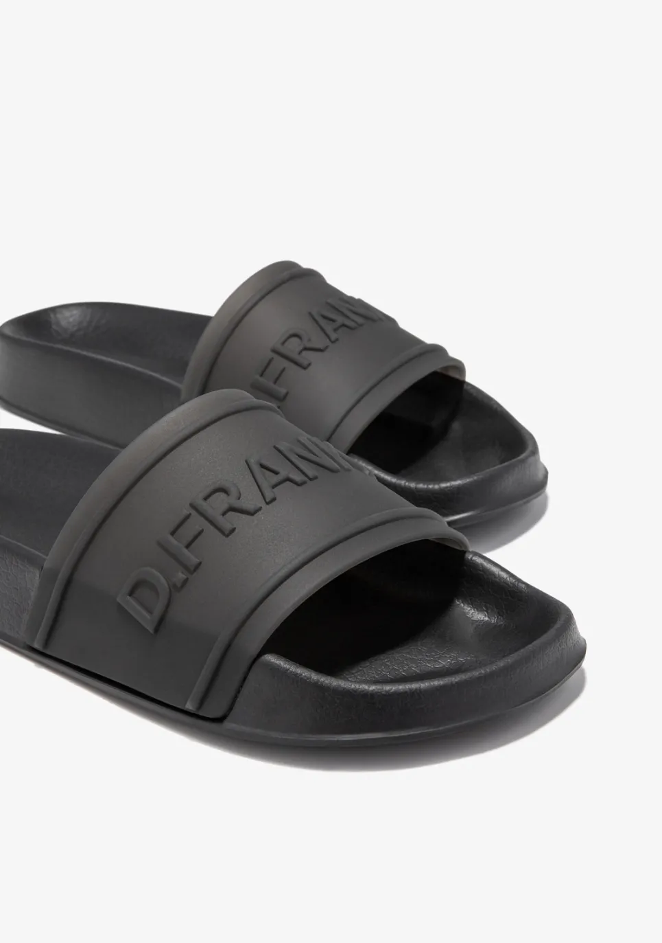 D.Franklin Venice Slide Black|Damen Sandalen|Sandalen