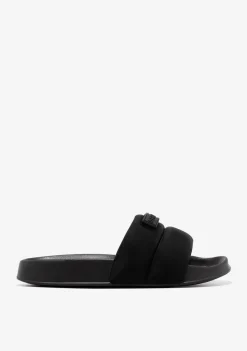 D.Franklin Venice Slides Black|Damen Sandalen