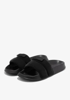 D.Franklin Venice Slides Black|Damen Sandalen