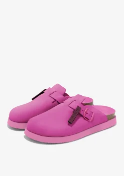 D.Franklin Vibe Clog Buckle Fuchsia|Damen Sandalen