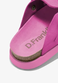 D.Franklin Vibe Clog Buckle Fuchsia|Damen Sandalen