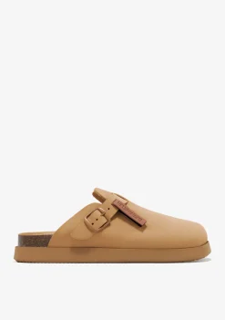 D.Franklin Vibe Clog Buckle Tan|Damen Sandalen