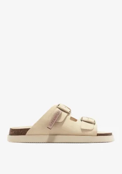 D.Franklin Vibe Sandals Buckle Beige|Damen Sandalen
