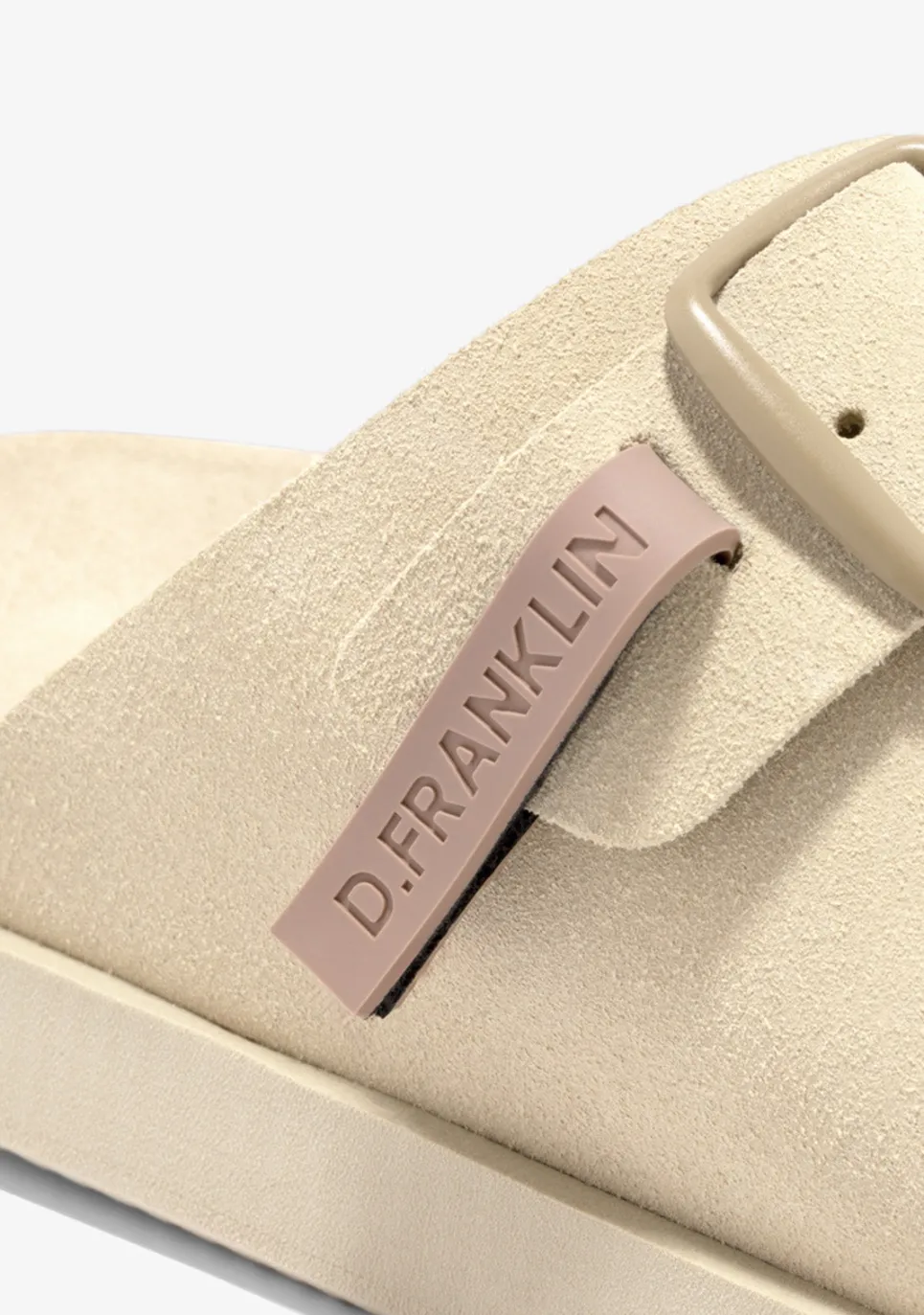 D.Franklin Vibe Sandals Buckle Beige|Damen Sandalen
