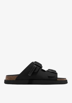D.Franklin Vibe Sandals Buckle Black|Damen Sandalen|Sandalen