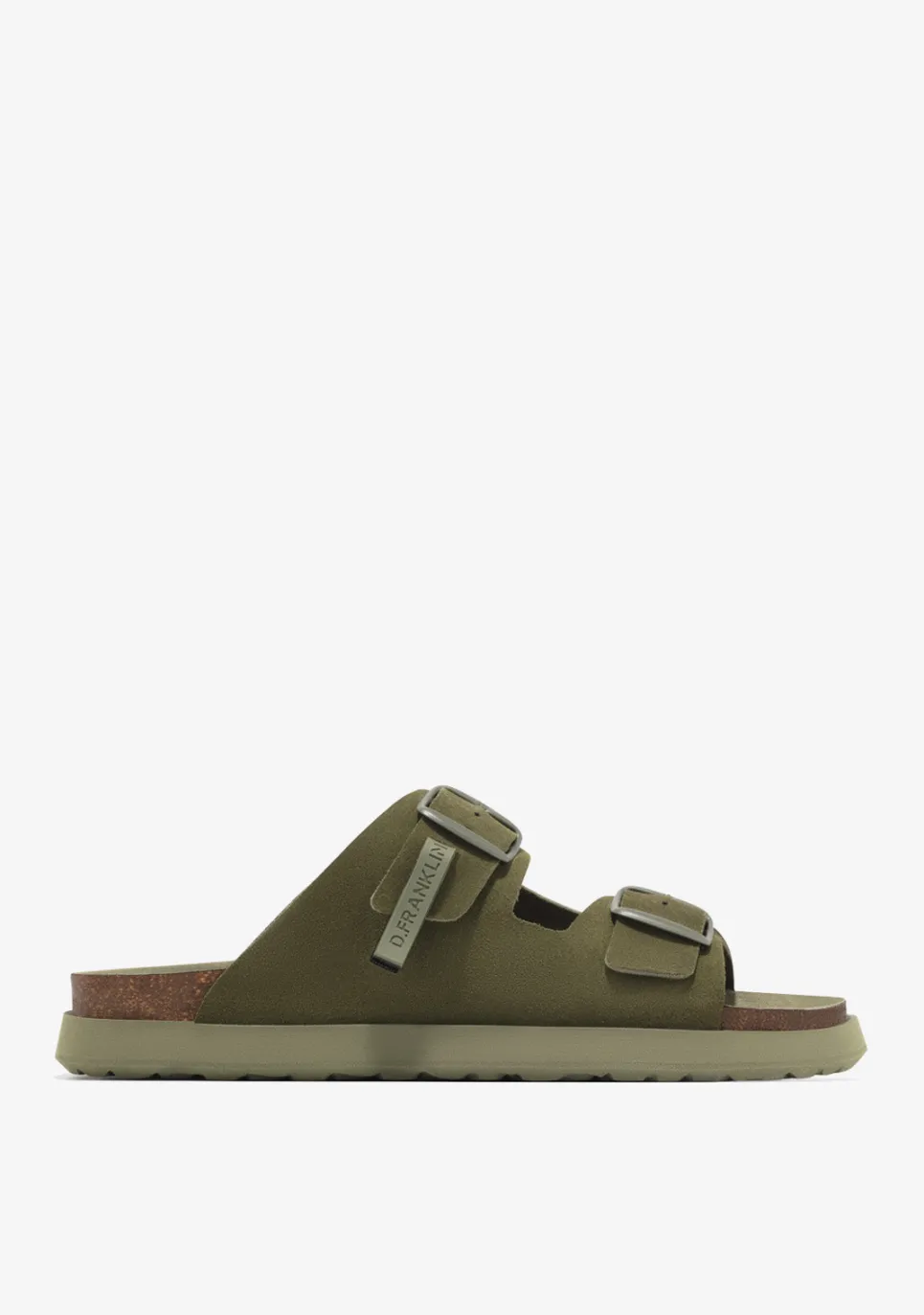 D.Franklin Vibe Sandals Buckle Dark Khaki|Herren Sandalen