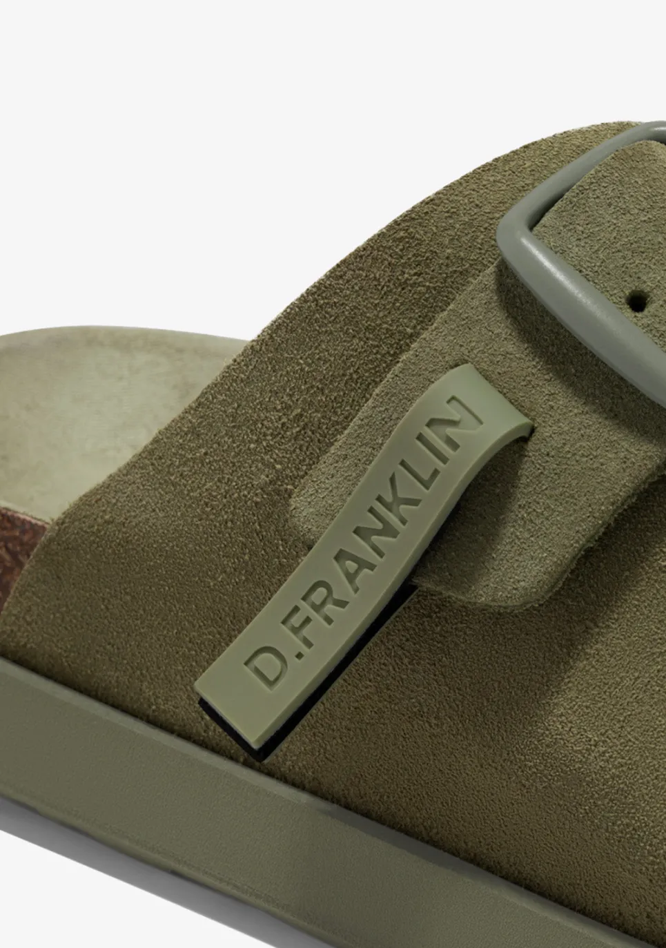D.Franklin Vibe Sandals Buckle Dark Khaki|Herren Sandalen