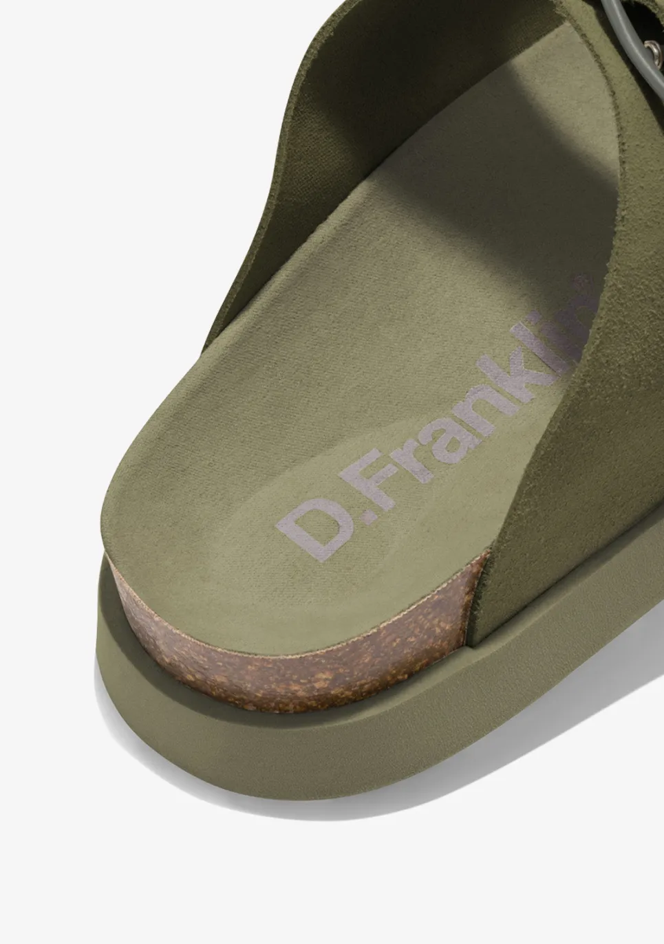 D.Franklin Vibe Sandals Buckle Dark Khaki|Herren Sandalen
