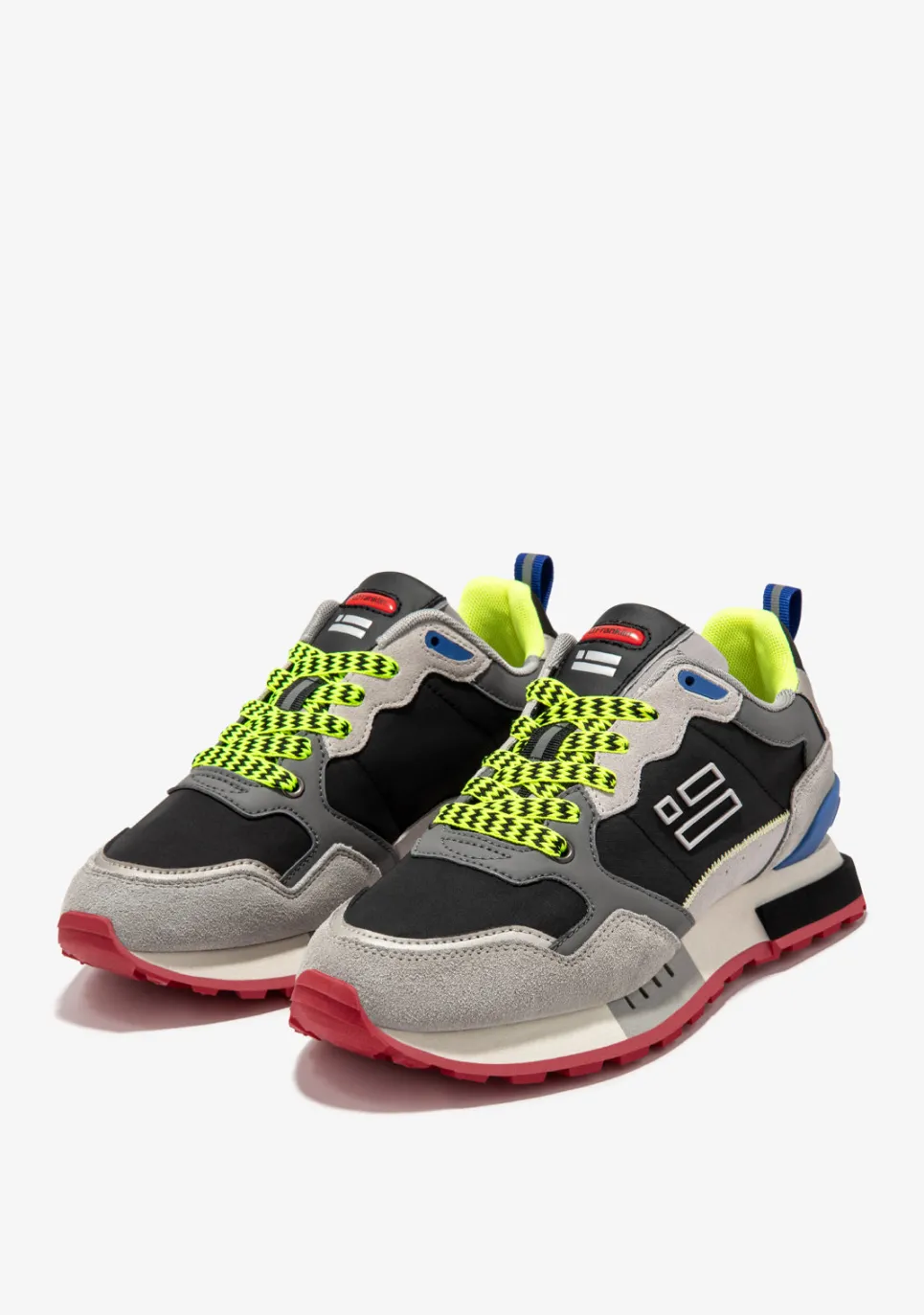 D.Franklin Vibla Zig Flag Multi Black|Herren Sneakers