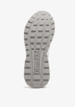 D.Franklin Vibla Zig Patch White / Silver|Damen Sneakers