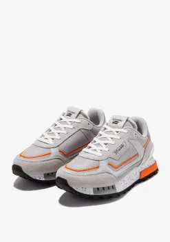 D.Franklin Vibla Zig Silver|Damen Sneakers|Plattform-Sneakers