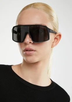 D.Franklin Wind Black / Black|Damen Sport-Sonnenbrillen|Sport-Sonnenbrillen