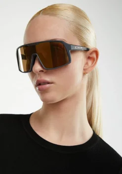 D.Franklin Wind Charcoal / Bronze|Damen Sport-Sonnenbrillen|Sport-Sonnenbrillen