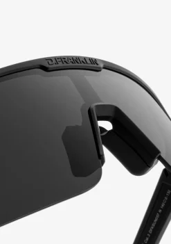 D.Franklin Wind Fifty Black / Black|Damen Sport-Sonnenbrillen|Sport-Sonnenbrillen