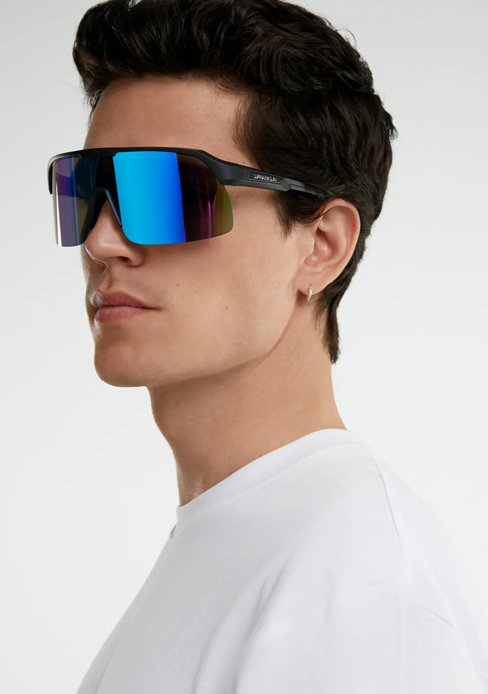 D.Franklin Wind Fifty Black / Blue|Damen Sport-Sonnenbrillen|Sport-Sonnenbrillen