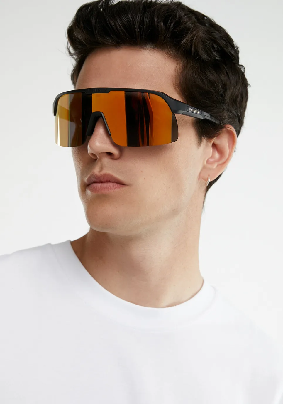 D.Franklin Wind Fifty Black / Gold|Damen Sport-Sonnenbrillen|Sport-Sonnenbrillen