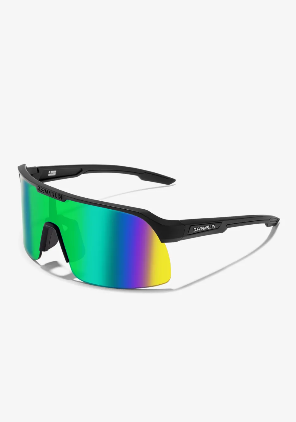 D.Franklin Wind Fifty Black / Green|Damen Sport-Sonnenbrillen|Sport-Sonnenbrillen