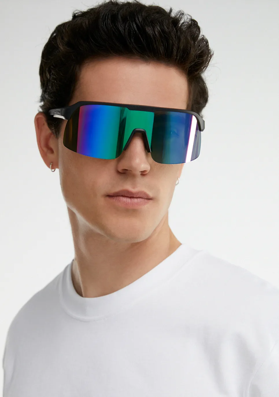 D.Franklin Wind Fifty Black / Green|Damen Sport-Sonnenbrillen|Sport-Sonnenbrillen