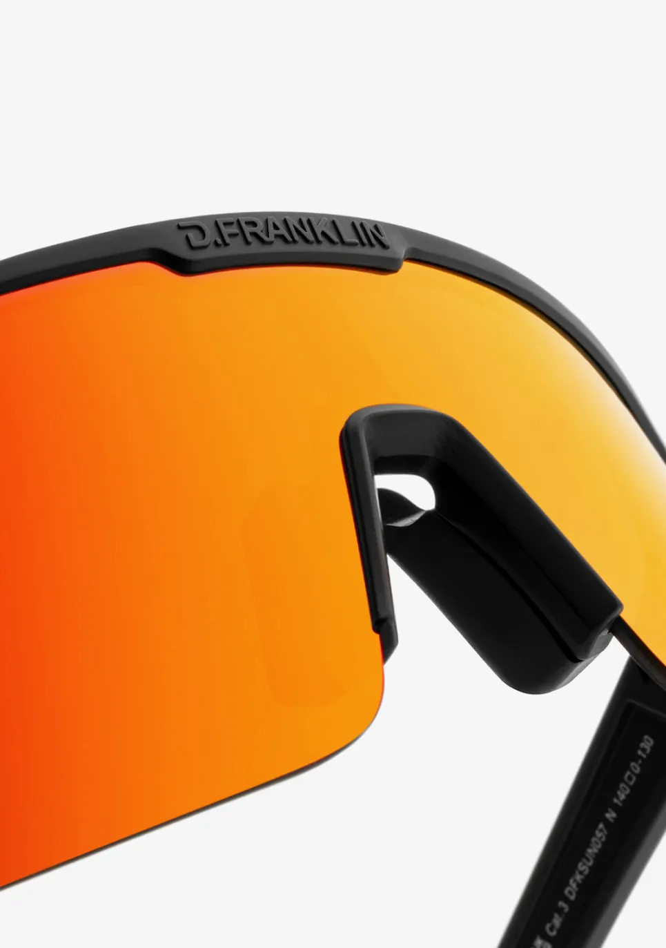 D.Franklin Wind Fifty Black / Red|Damen Sport-Sonnenbrillen|Sport-Sonnenbrillen