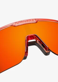 D.Franklin Wind Fifty Grad Red / Red|Damen Sport-Sonnenbrillen|Sport-Sonnenbrillen