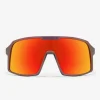 D.Franklin Wind Limited Iridiscent Burgundy / Red|Damen Sport-Sonnenbrillen
