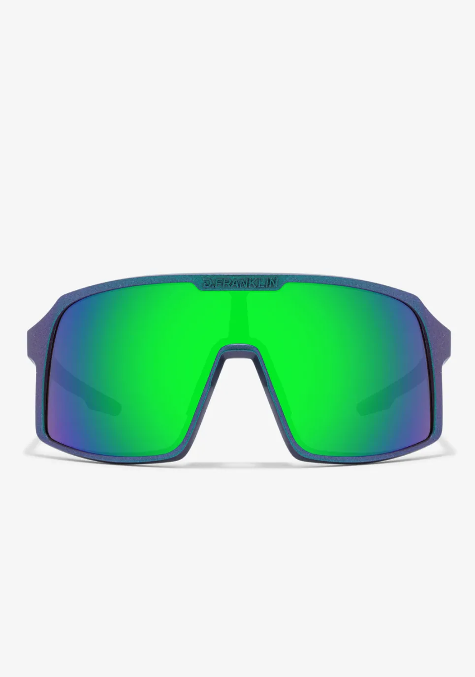 D.Franklin Wind Limited Iridiscent Navy / Green|Damen Sport-Sonnenbrillen