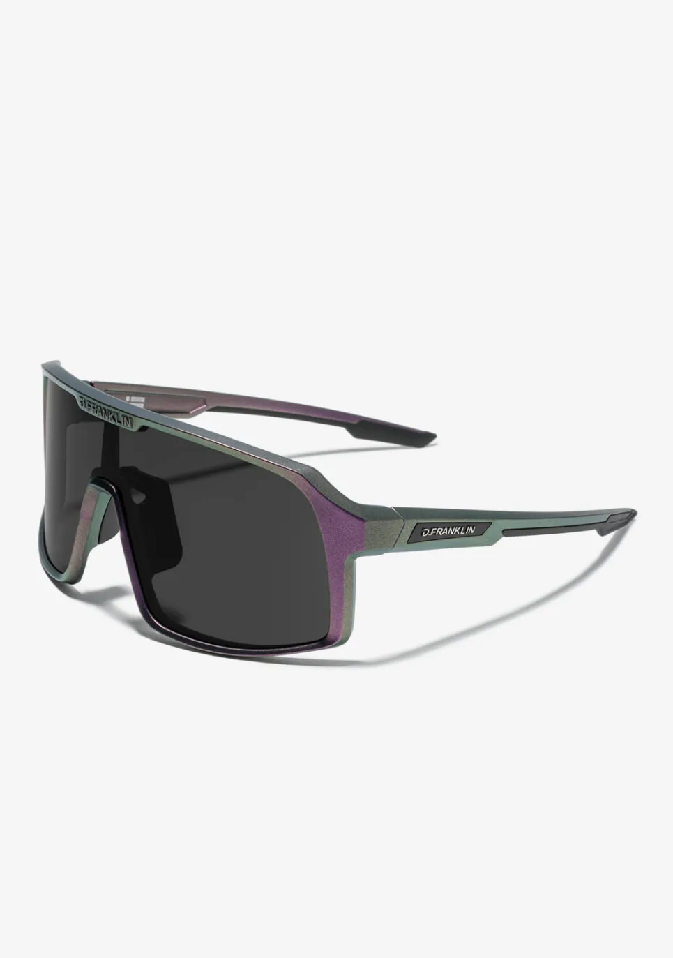 D.Franklin Wind Limited Iridiscent Purple / Black|Damen Sport-Sonnenbrillen