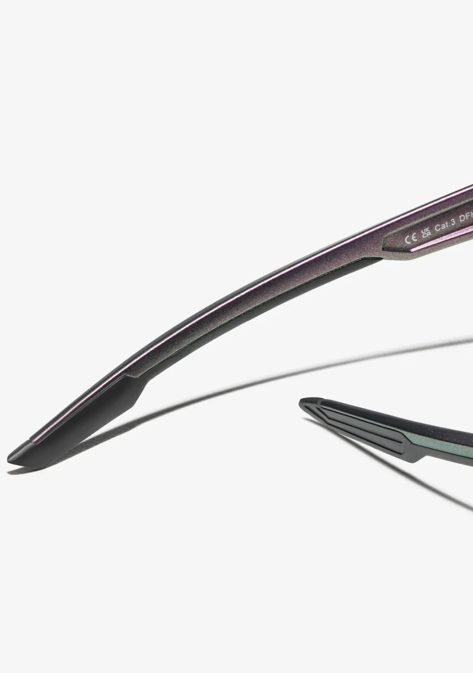 D.Franklin Wind Limited Iridiscent Purple / Black|Damen Sport-Sonnenbrillen
