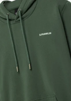 D.Franklin Worldwide Hoodie Green|Damen Sweatshirts|Sweatshirts