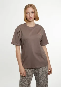 D.Franklin Worldwide Tee Brown|Damen T-Shirts|T-Shirts