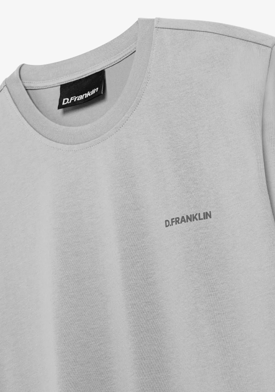 D.Franklin Worldwide Tee Ice Grey|Damen T-Shirts|T-Shirts