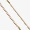 D.Franklin Yellow / Gold Metal Tip Shoelaces|Damen Schnürsenkel|Schnürsenkel